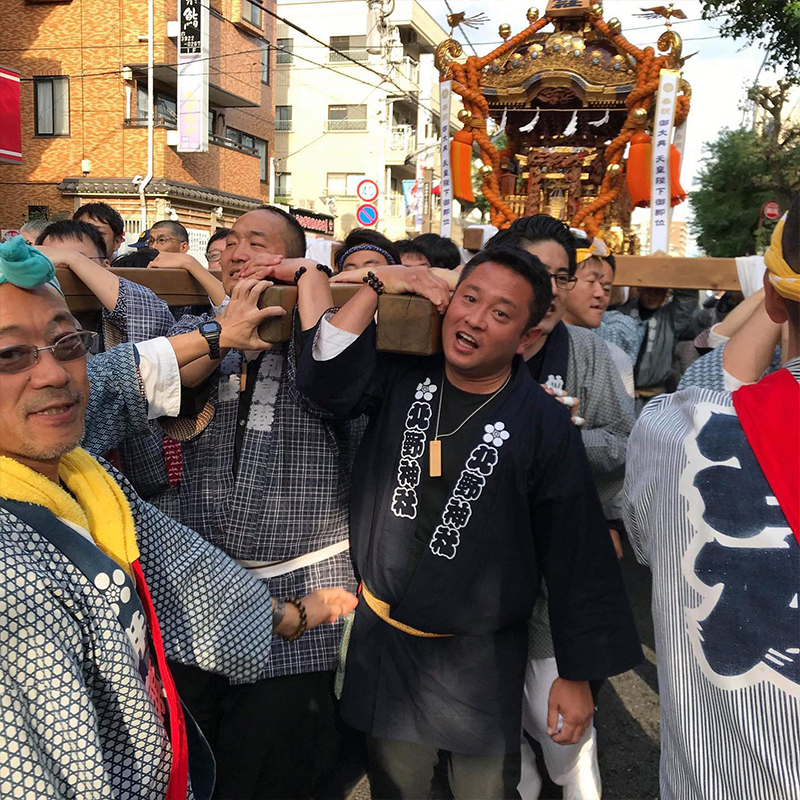 練馬区祭り風景